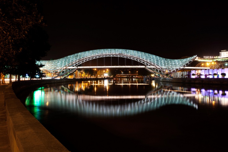 Мост Мира в Тбилиси