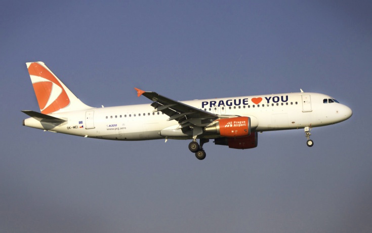 самолет Czech Airlines