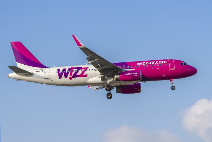 самолет Wizz Air