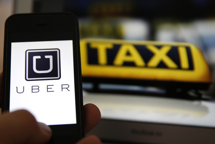 Заказ такси Uber