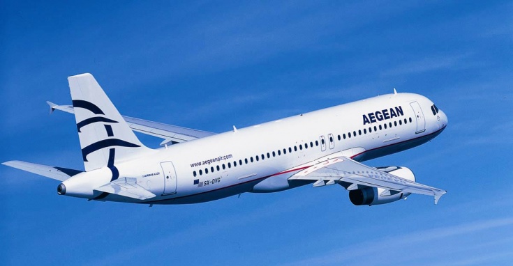 самолет Aegean Air