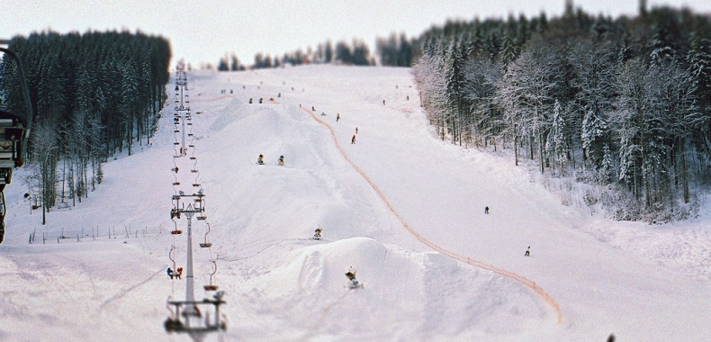 спуск в Буковеле