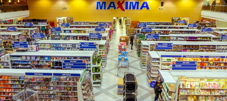 продуктовый магазин в Вильнюсе