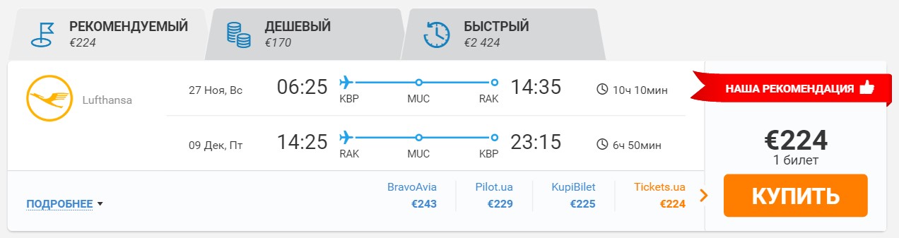 Киев-Марракеш-Киев